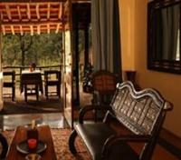 Chitvan Jungle Lodge Lounge area