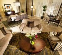 3 Bedroom Suite, Palm Island view, Sea view Living Room