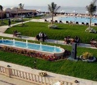 Aerial View of the Garden & Pool