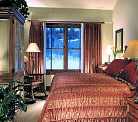 Luxury Guest Room at the Teton Mountain Lodge & Spa 