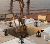 Dining at the Bumi Hills Safari Lodge