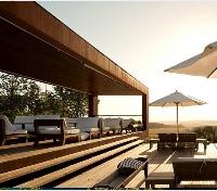 Fsano Hotel outdoor bar