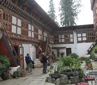 Exterior of Gangtey Palace Exterior of Gangtey Palace