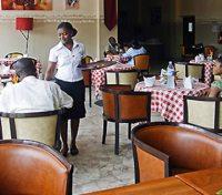 Dining at the Hotel Ibis Lome Centre