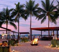 Hawker Stalls on the Beach