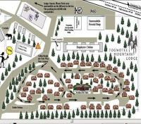 Map of the lodge