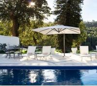 Relax Poolside while overlooking the Valley
