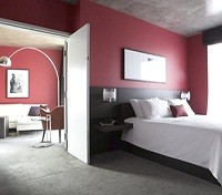 Opus Hotel Montreal Red Room