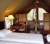 Rhino Plains Tent Interior