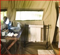 Savute Under Canvas Bathroom