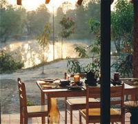 Shergarh Tented Camp verandah