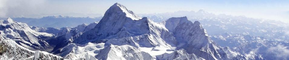 Flight over Everest