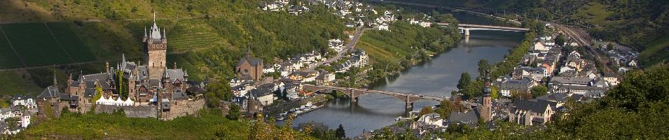 Europe Rivers and Castles