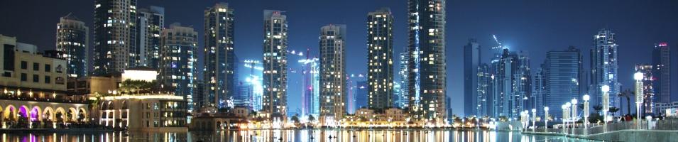 Dubai Evening Skyline