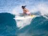 Surfing Oahu