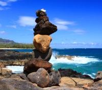 Beach Art - Rock Formation