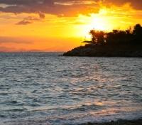 Sunset on the Saronic Gulf