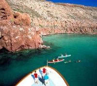 Kayaking and Snorkeling in a Remote Cove