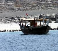 Omani Dhow on Musandam Peninsula Omani Dhow on Musandam Peninsula