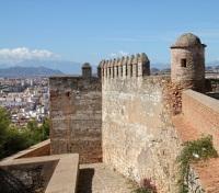 Malaga from The Alcazaba Fortress