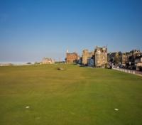 The 18th tee on the famous Old Course 