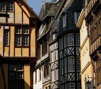 Old Houses in Centre of Rouen Old Houses in Centre of Rouen