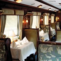 Orient Express Hiram Bingham Train - Dining Car