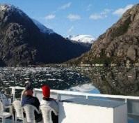Relaxing onboard the Skorpios