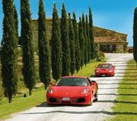 Ferrari in Tuscany